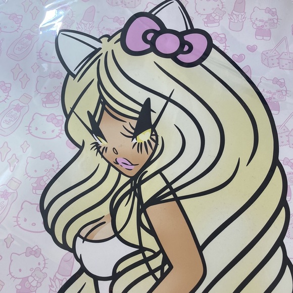 Hello Kitty 40th Anniversary Limited Edition Print by Bei Badgirl - Picture 3 of 7